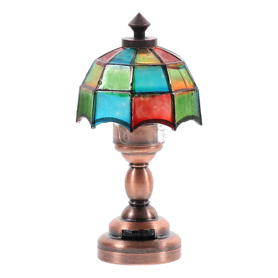 Mesa Led Com Abajur Em Miniatura Em Forma De Guarda-chuva Em