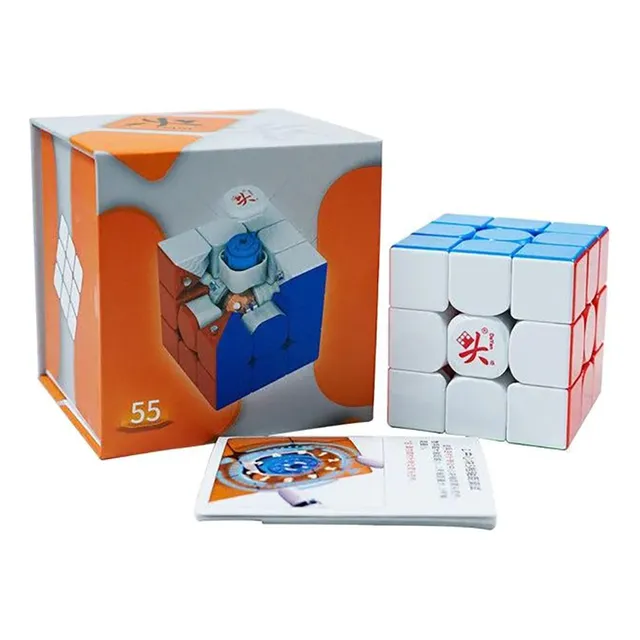Cubo Rubik 3x3 Dayan Guhong Pro M 3x3 5.5cm Magnetico