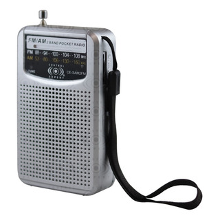 Radio Portátil Am Y Fm Con Bocina Y Entrada Para Audifonos Radio Portátil Am Y Fm Con Bocina Y Entrada Para Audifonos