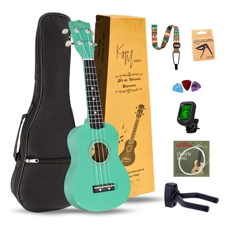 Ukelele Soprano Concierto Acustico Kyra Kit Funda Accesorios
