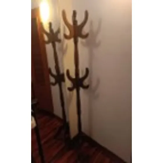 Perchero En Madera Natural