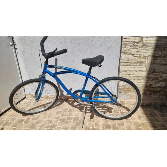 Bicicleta Pioneer Rodado 24 Azul Mediano