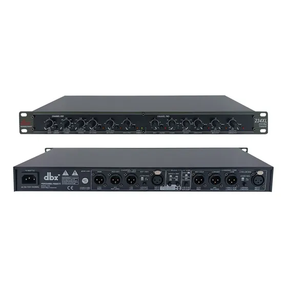 Crossover Profesional Dbx 234xl 2y3 Vias Estereo 4 Vias Mono