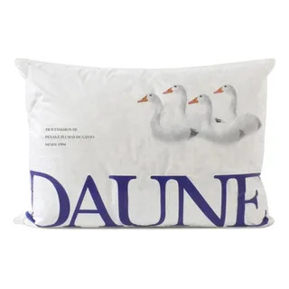 Daune 100% Penas De Ganso Travesseiro Tradicional 70cm 50cm Cor Branco Daune 100% Penas De Ganso Travesseiro Tradicional 70cm 50cm Cor Branco