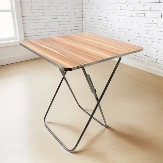Mesa Plegable Portatil Para Exterior Comedor 80x80