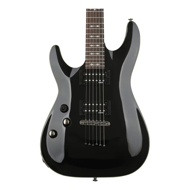 Schectter Omen-6 Zurdo-black Gloss