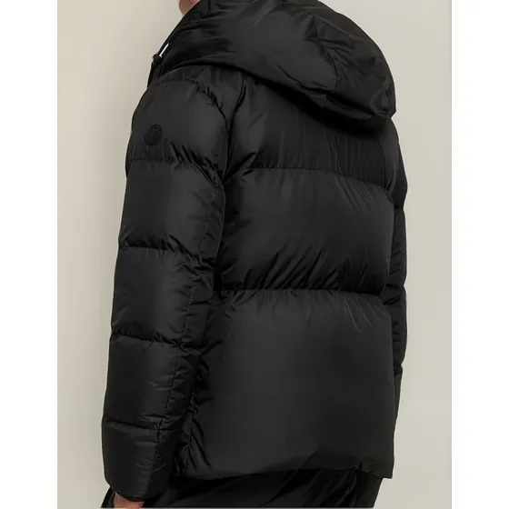 Chamarra Moncler Acolchada Color Negro Original