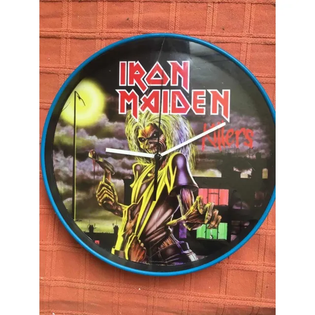 Reloj De Pared Iron Maiden