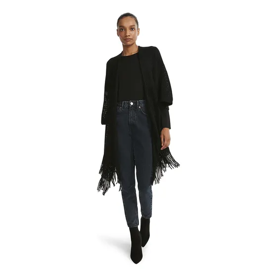 Steve Madden, Tejido Abierto, Para Mujer, Color Negro
