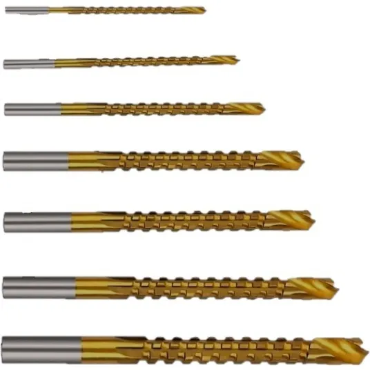 Set 7 Mechas Con Fresa Lateral 3 A 10 Mm Ruhlmann Ru58010