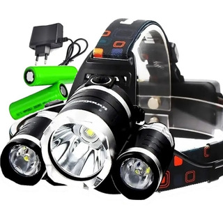 Lanterna Cabeça Profissional Led Super Potente Recarregåvel Lanterna Cabeça Profissional Led Super Potente Recarregåvel