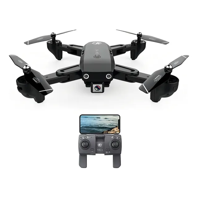 Mini drone Toysky CSJ S166GPS con cámara HD negro 1 batería