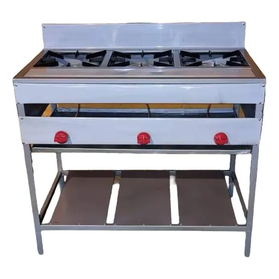 Cocina Encinera De 3 Fogones