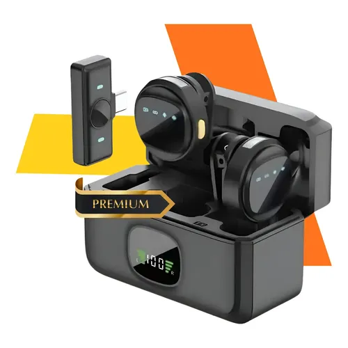 配信機器・PA機器・レコーディング機器 Lark M2 Combo Microfone Duplo Hollyland Lark M2 Combo + Gimbal Celular