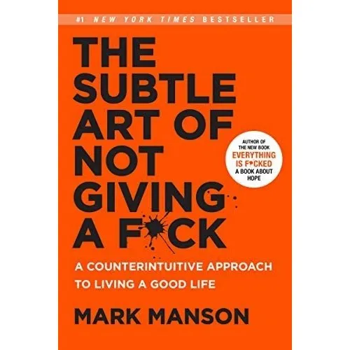 The Subtle Art Of Not Giving A Fuck [pasta Dura] Ingles, Dhl