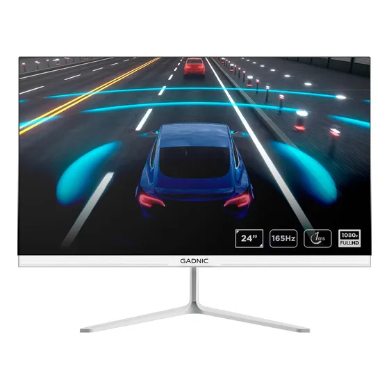 Monitor Led Curvo Gamer Gadnic Mon24gam 24  Full Hd Hdmi