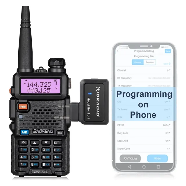 Baofeng Uv5r Ham Radio Handheld Radio Bidireccional De ...