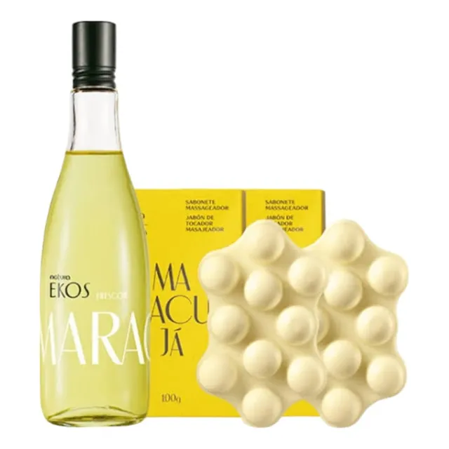 Kit Ekos: Frescor 150ml + 2 Und Jabón Masajeador Naturacyber
