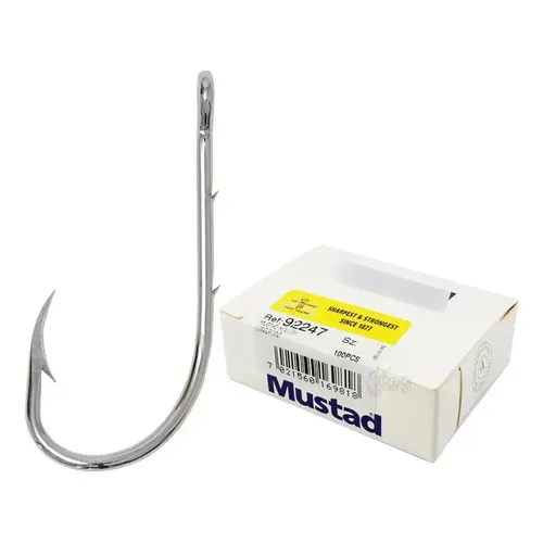ゆうマントルピース Anzol Mustad Beak Baitholder Nº 14 100 Peças Aço Carbono Pesca
