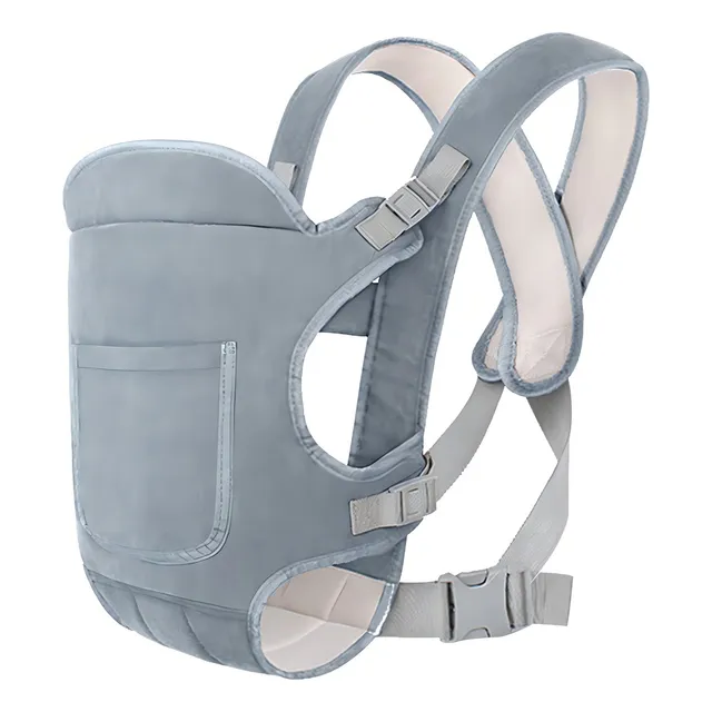 Cangurera De Bebé, Cangurera Ergonomica Bebé 0-24meses Color Gris