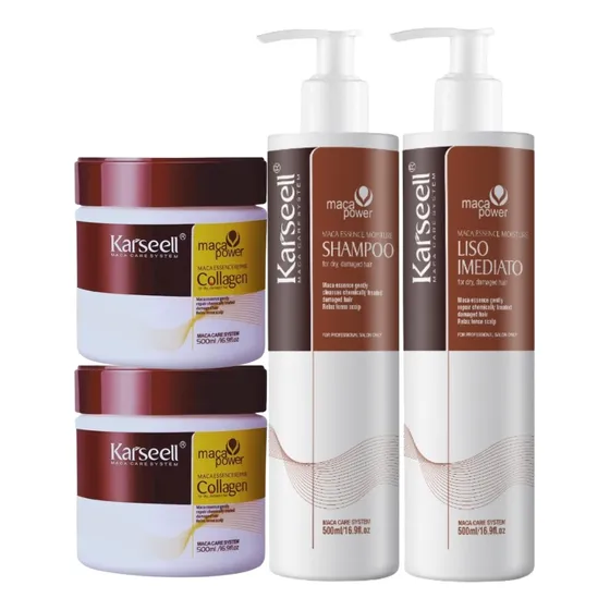 Mascaras Com Progressiva Karseell Importada Maca Power 500g