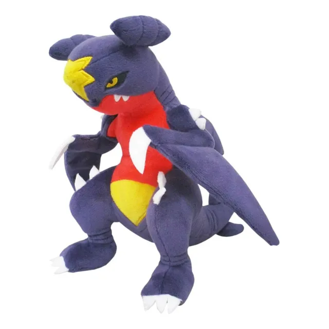 Garchomp Pelúcia Pokémon Center 22cm Dragão Boneco Brinquedo