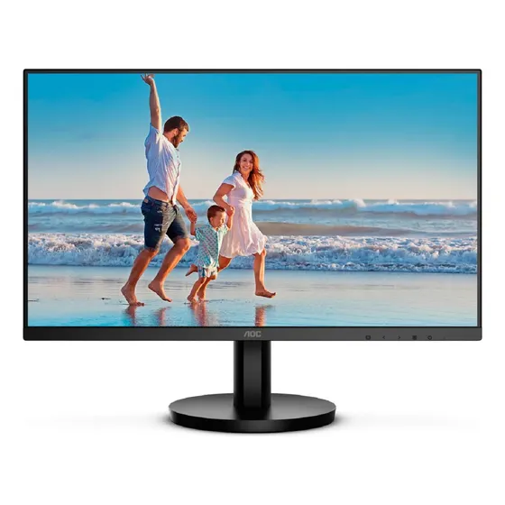 Monitor Gamer Aoc 24 24b3hmf2 Led Full Hd 100hz 1ms Vesa Cor Preto 127/220v