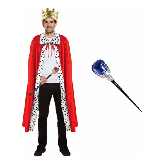 Cetro O Bastón Disfraz Cosplay Rey Reina Accesorio