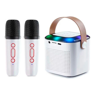 1 Mini Maquina De Karaoke Bluetooth 2 Microfono P/niños 1 Mini Maquina De Karaoke Bluetooth 2 Microfono P/niños
