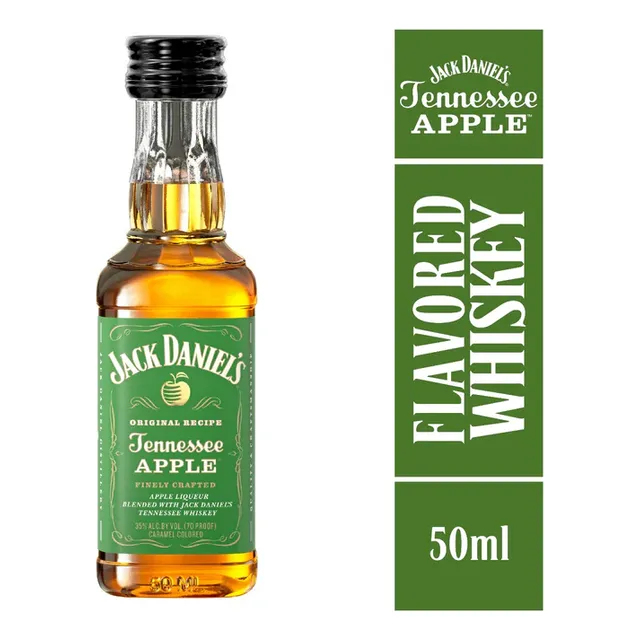 Miniatura Whisky Jack Daniels Apple 0.50ml Bot. Plastico