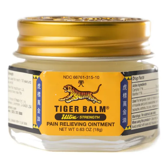 Tiger Balm Ultra Fuerte Crema Dolor Muscular Gel Frío Calor