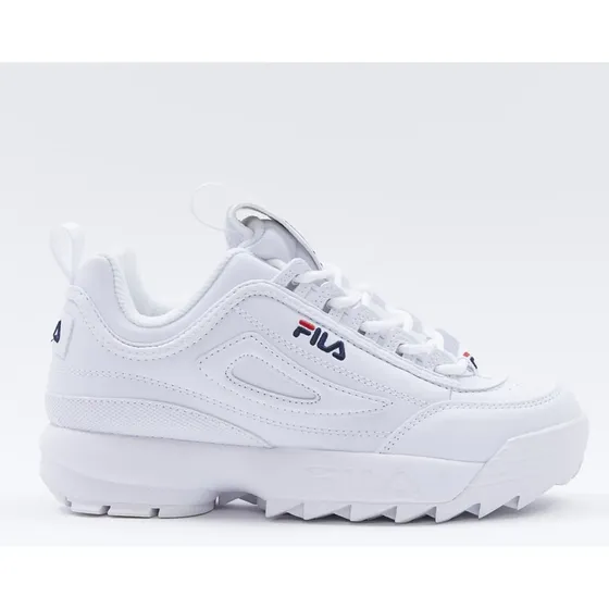 Zapatilla Fila Disruptor Ii Niños Blanco