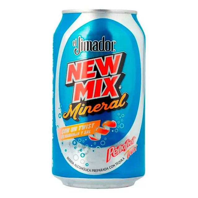 Pack De 24 Bebida Preparada New Mix Naranja Lata 473 Ml