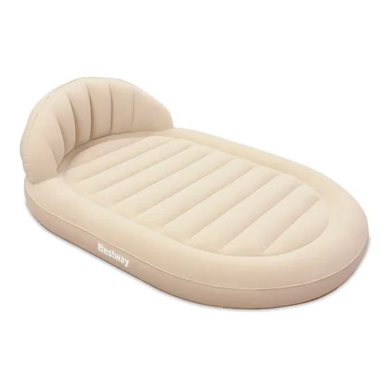 Cama Somier Ovalada Inflable 2½ Plaza
