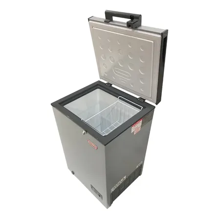 Congelador Freezer Dual 100 Litros Gris Bd100G