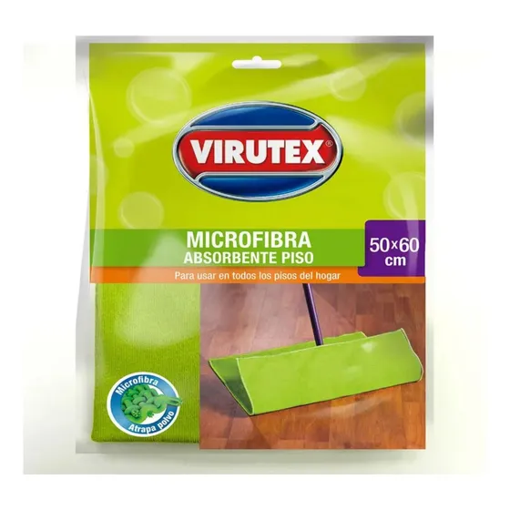 Trapero Microfibra Absorbente 50x60cms Virutex Verde