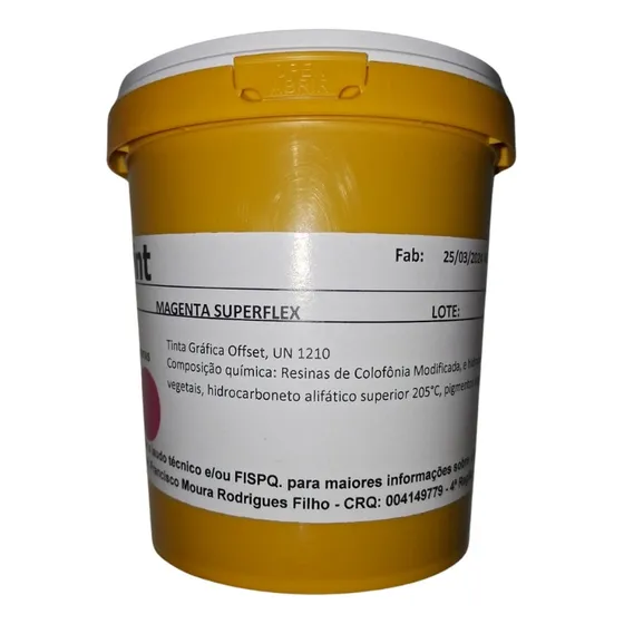 Tinta Gráfica Offset Com 500gr
