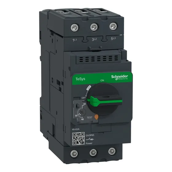 Función de disyuntor del motor superpuesto de relé de Schneider Electric