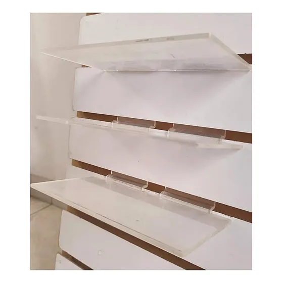 Exhibidor Acrílico De Zapatos  ( Usados)