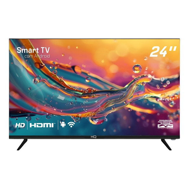 Smart Tv Hq 24 Led 3 Hdmi 2 Usb Wi-fi Android Hqs24nkhm Smart Tv Hq 24 Led 3 Hdmi 2 Usb Wi-fi Android Hqs24nkhm