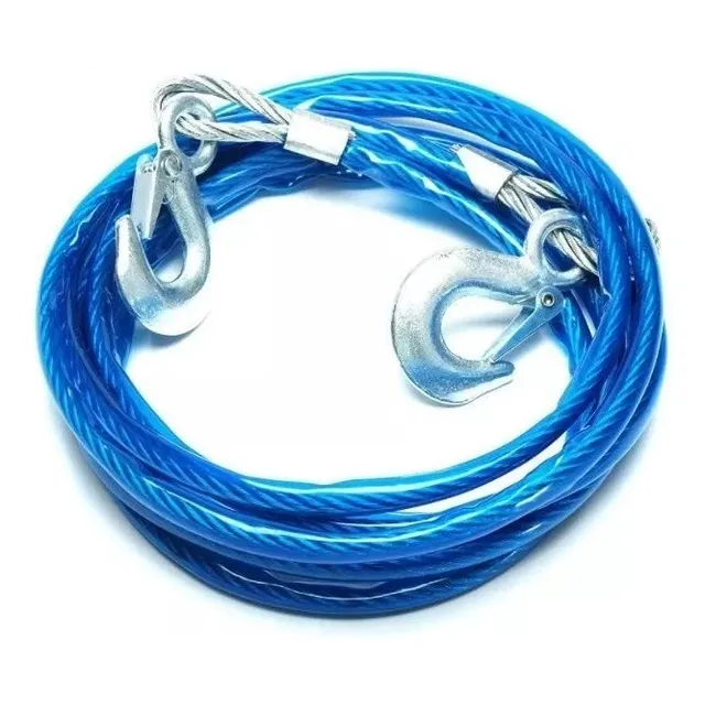 Cable De Remolque Auto Acero 6000kgs 10mm X 4mt