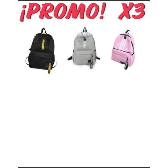 Bolso Morral Para Dama Y Caballero Deportivo Escolar