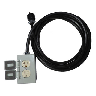 Extensión Cable Uso Rudo Calibre 10 Contacto Doble 30 Metros Extensión Cable Uso Rudo Calibre 10 Contacto Doble 30 Metros