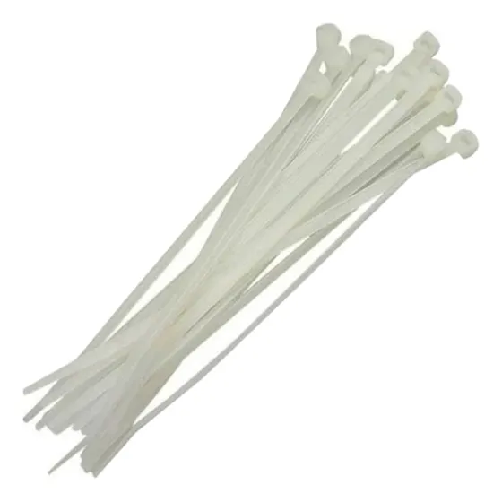 Abraçadeira De Nylon 2,8 X 240 Natural T25l Com 100 Unidades