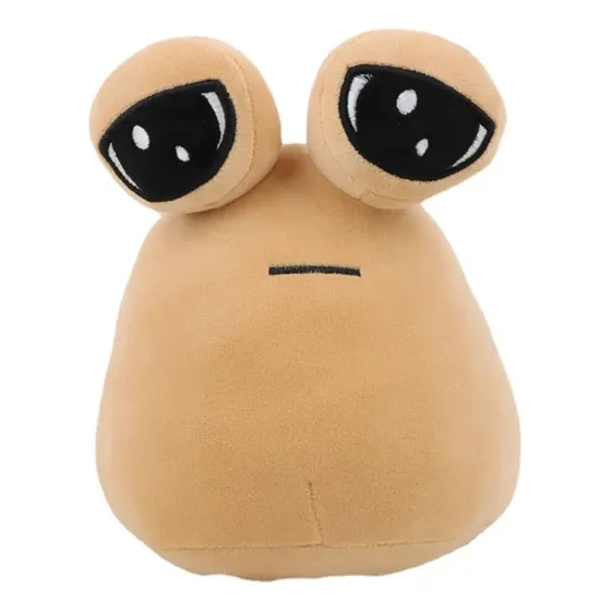 Peluche Emotion Alien Pou Furdiburb, color beige