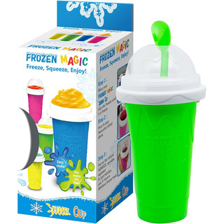 Slushy Maker Cup Magic Squeeze, Hecha En Casa, Para Hacer Gr Slushy Maker Cup Magic Squeeze, Hecha En Casa, Para Hacer Gr