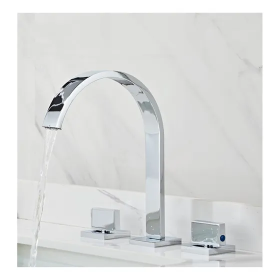 Tococo Grifo Lavabo Baño 8  Mezclador Laton Tr Agujero Negro