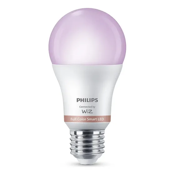 Lámpara Led Inteligente Philips Wiz 8,5w A60 E27 | Cuotas sin interés