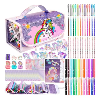 Nicpro 115pcs Juego De Marcadores Lavables Unicornio ... Nicpro 115pcs Juego De Marcadores Lavables Unicornio ...
