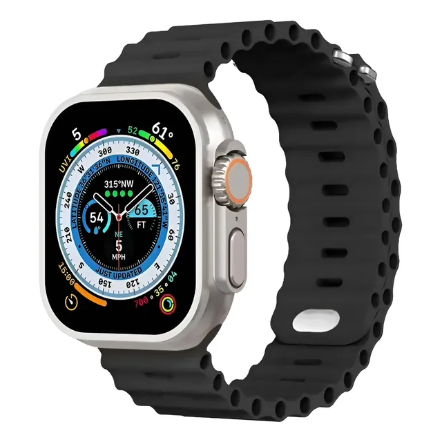 Reloj Inteligente 7 En 1 Smartwatch S100 Incluye 7 Correas